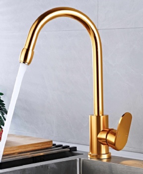 Aluminum Gold Kitchen Tap A-22