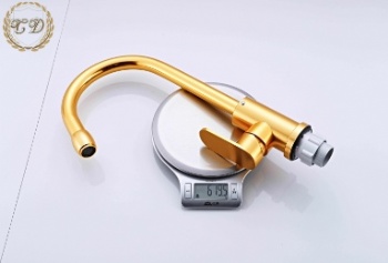 Aluminum Gold Kitchen Tap A-22