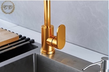 Aluminum Gold Kitchen Tap A-22