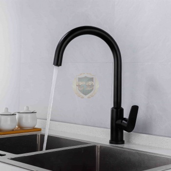 Aluminum Kitchen Tap Black A-32