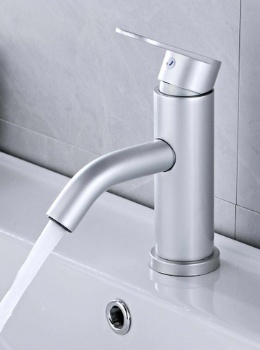 Silver Aluminum Basin Tap B-13